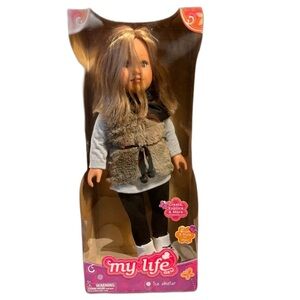 My Life: As An Ice Skater Doll Brown Hair